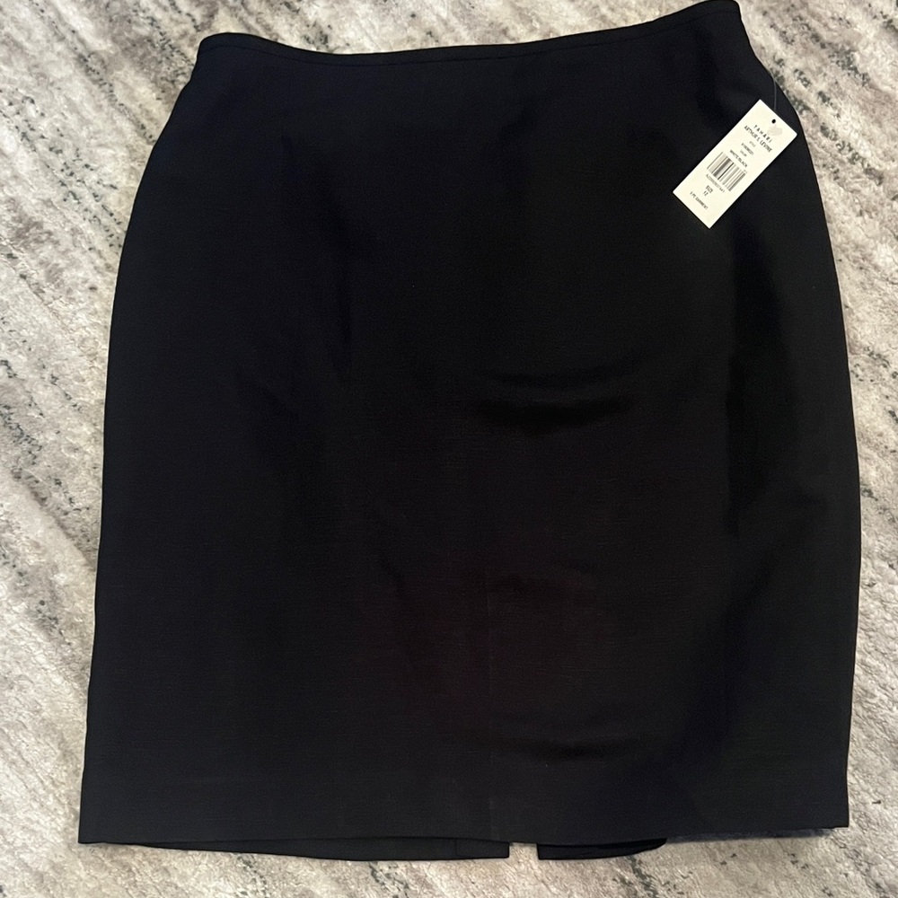 Tahari Classic Black Pencil Skirt